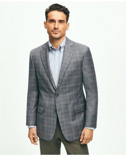 Madison Relaxed-Fit Wool Check Sport Coat, image 1
