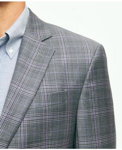 Madison Relaxed-Fit Wool Check Sport Coat, image 3