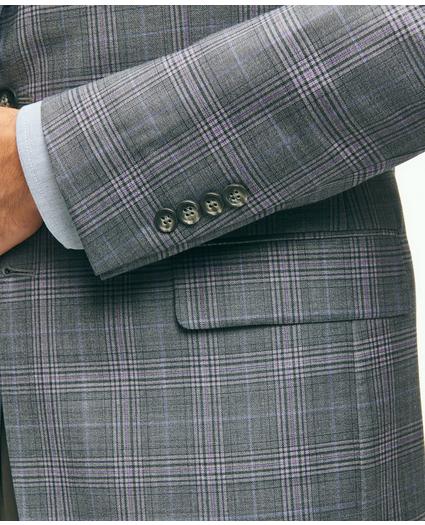 Madison Traditional-Fit Wool Check Sport Coat, image 4