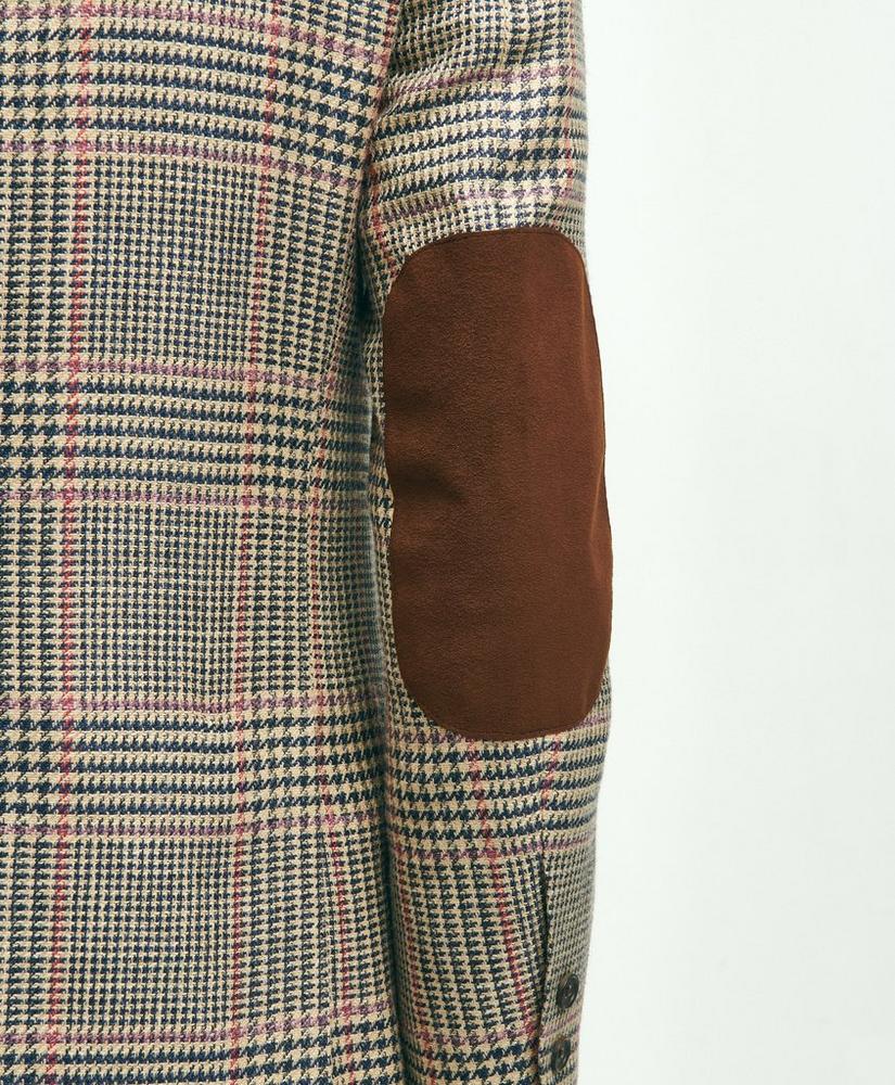 Milano Slim-Fit Wool-Silk-Linen Check Hopsack Sport Coat, image 5