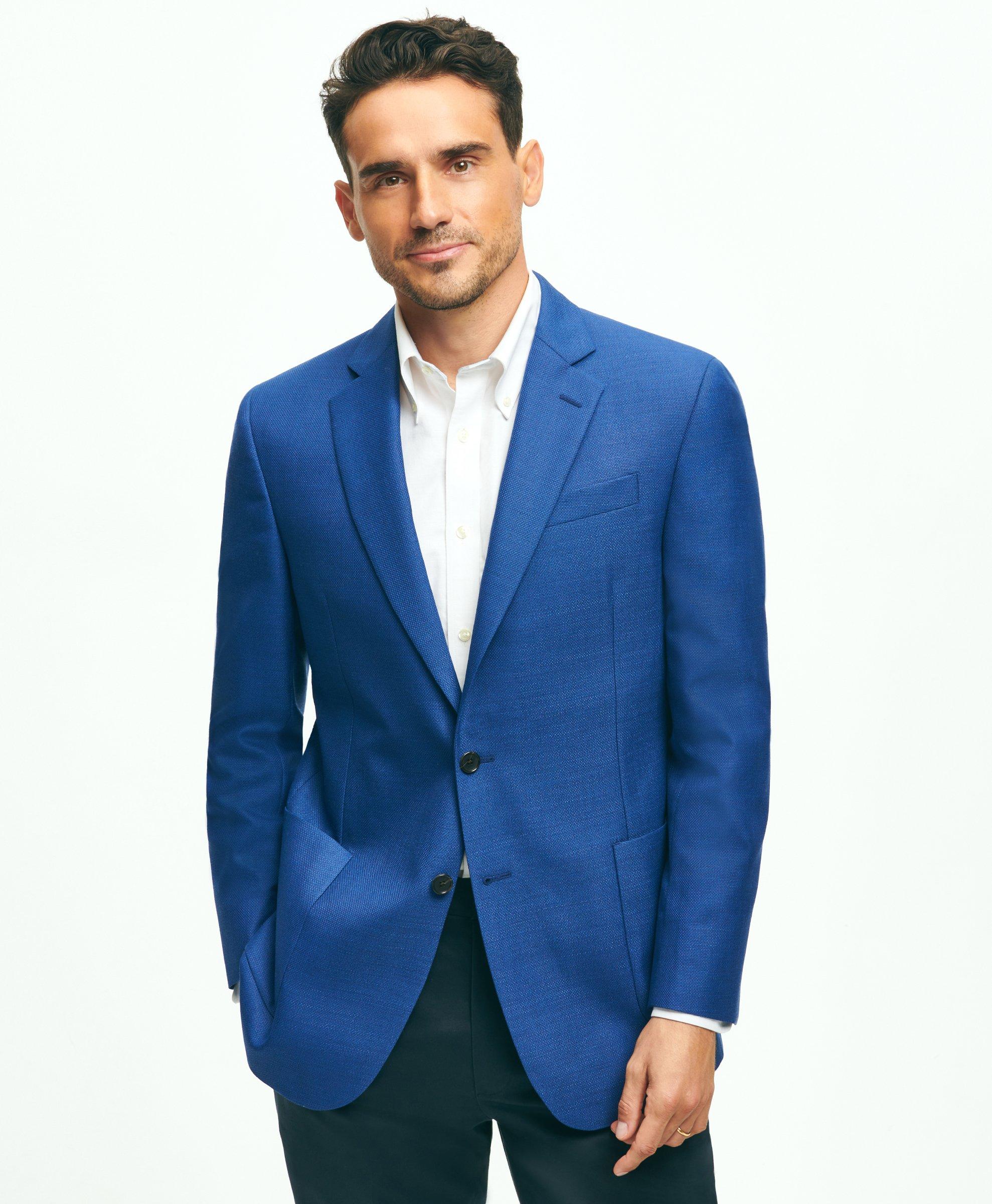 Royal blue sports outlet jacket