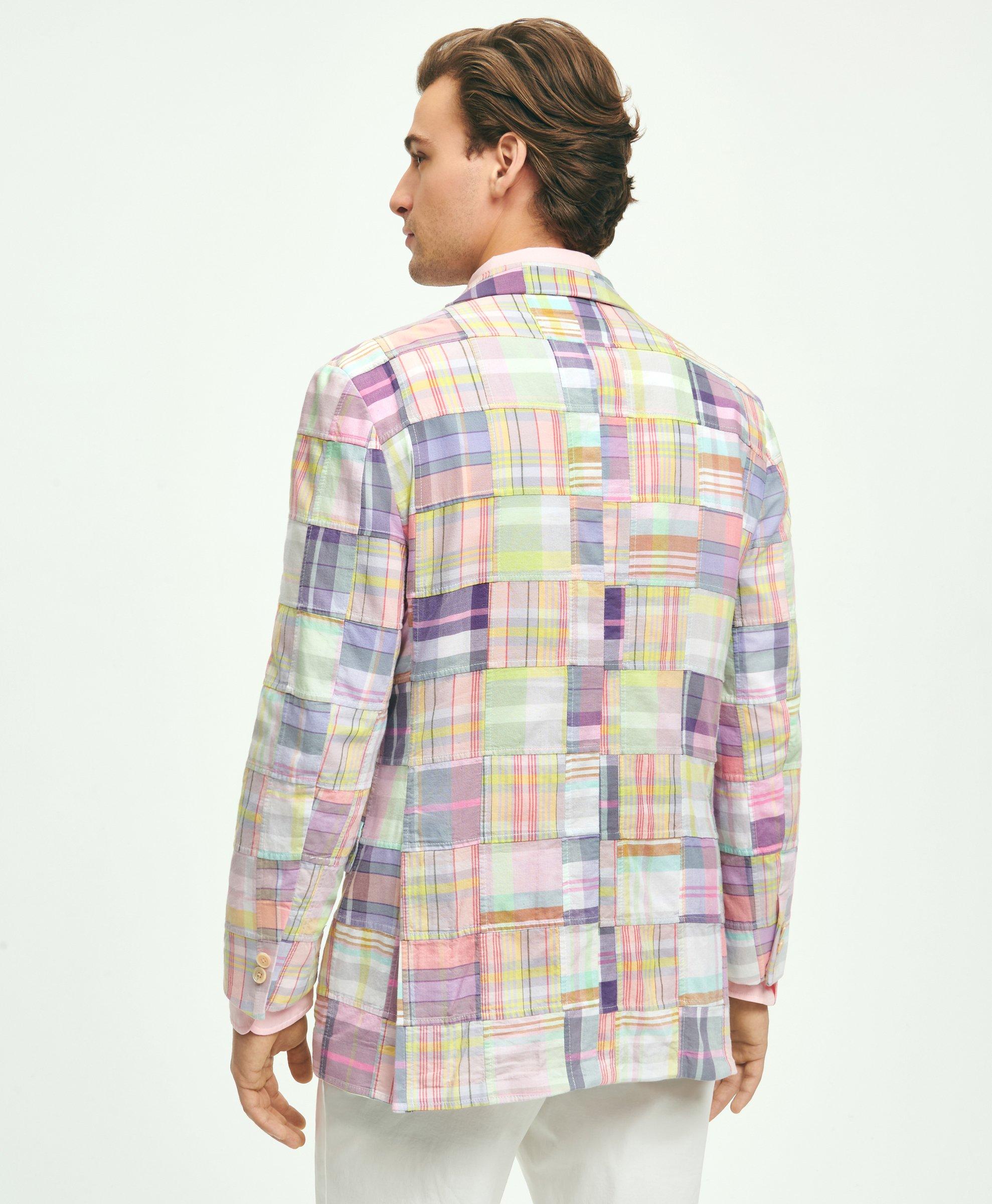 Patchwork sport outlet coat