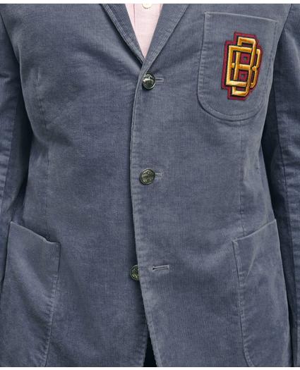 Classic Fit Stretch Cotton Fine-Wale Corduroy Embroidered Sport Coat, image 6