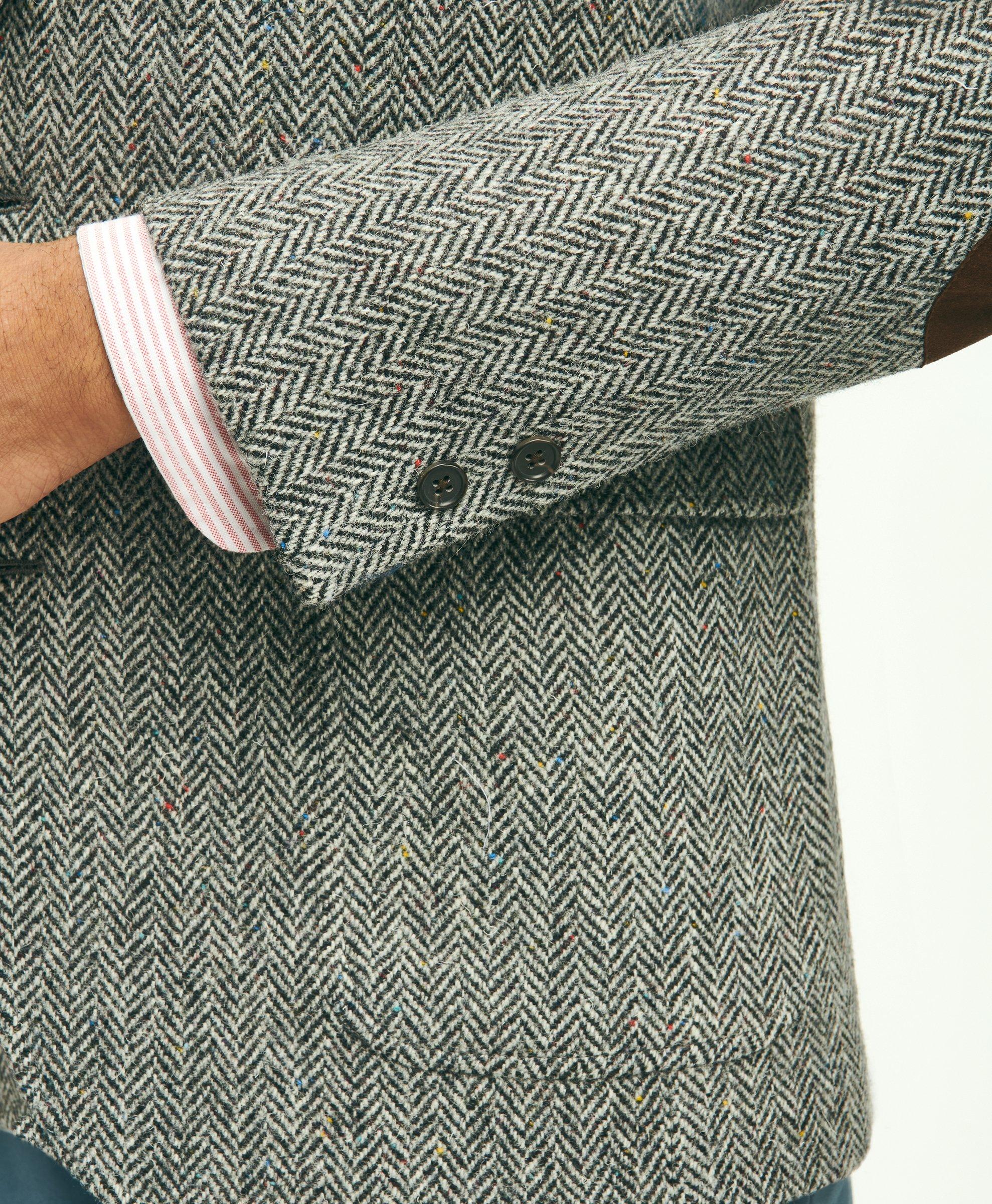 Harris tweed clearance herringbone sport coat