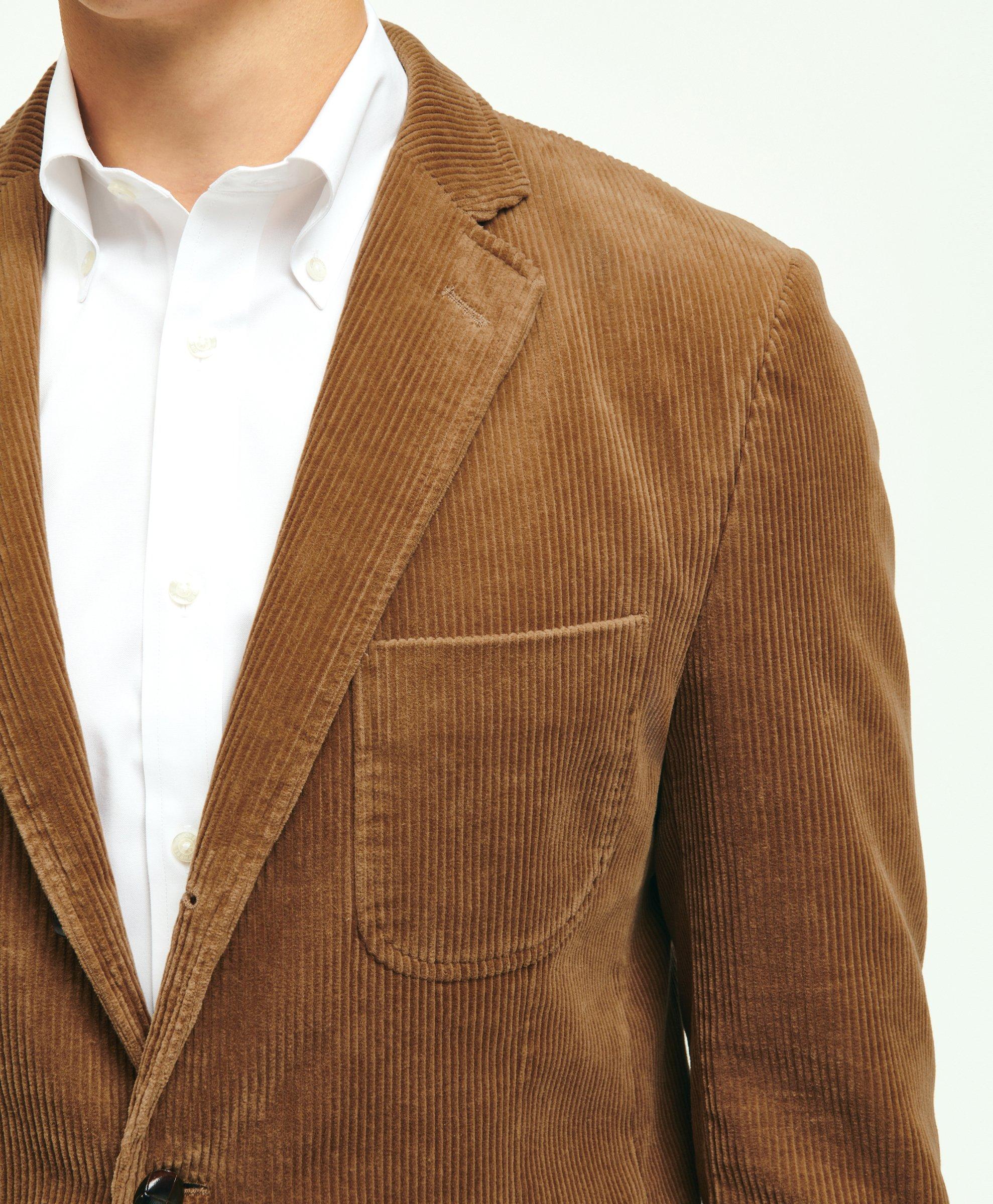 Classic Fit Stretch Cotton Wide-Wale Corduroy Sport Coat