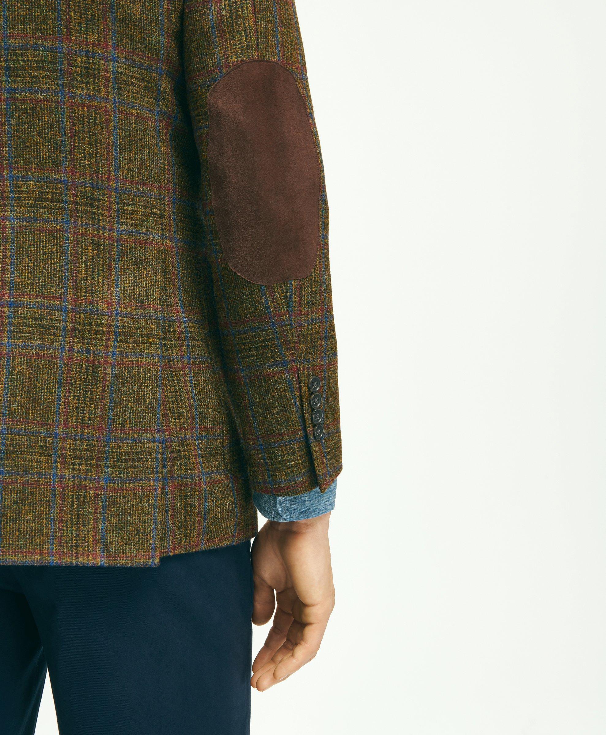 Tweed sports jacket outlet elbow patches