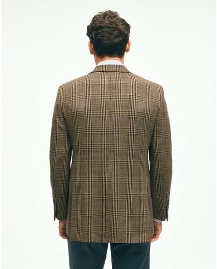 Traditional Fit Wool Hopsack Plaid Sport Coat, image 3