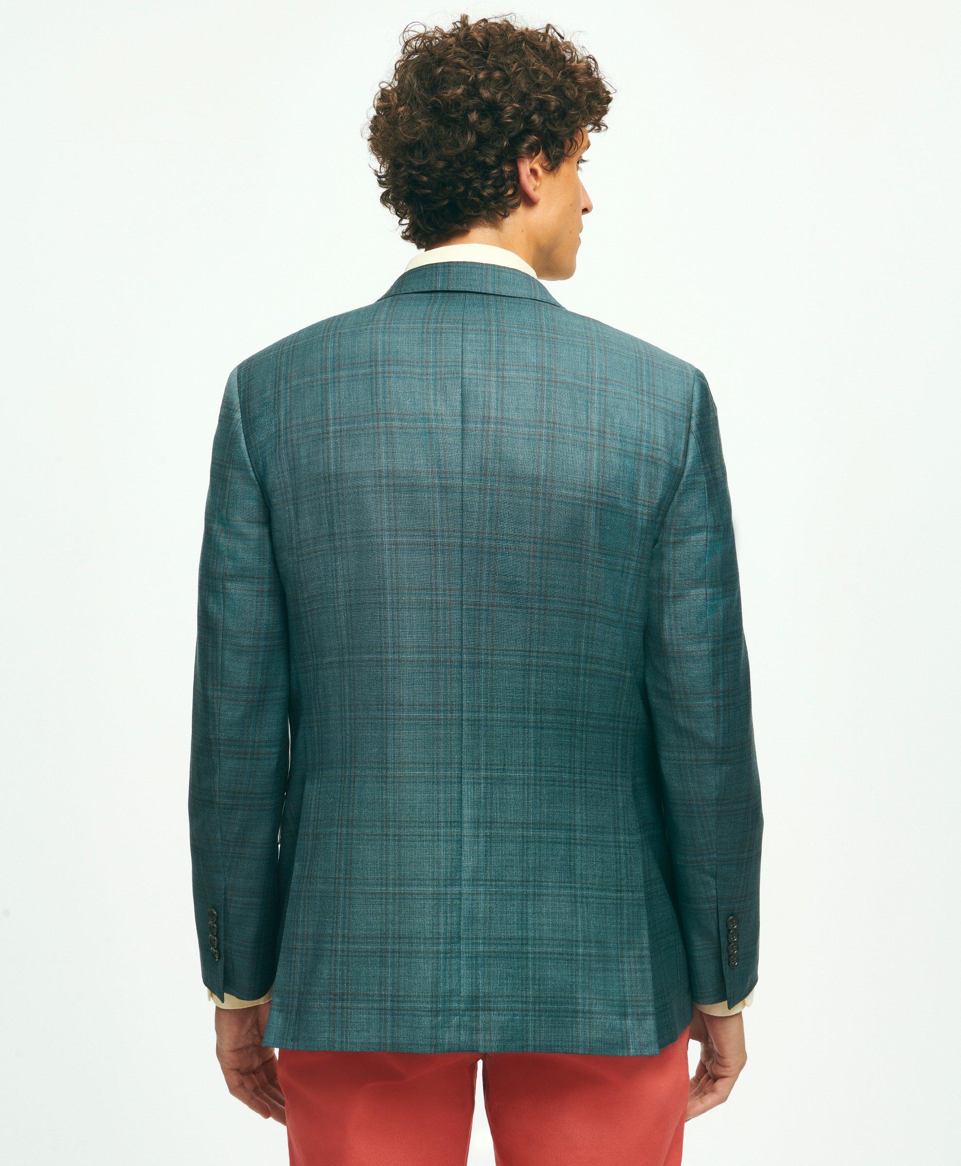 Classic Fit Wool Check Sport Coat