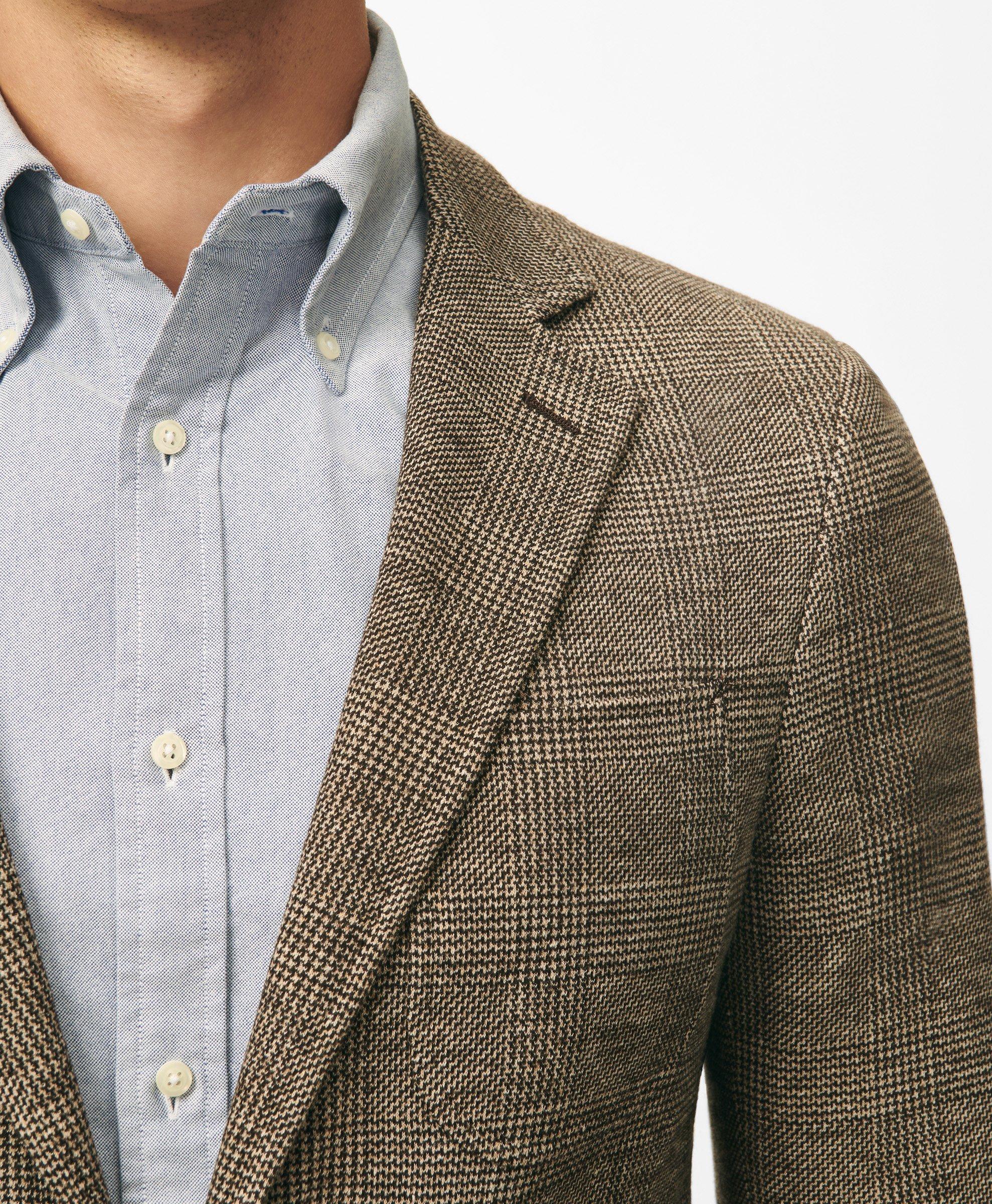 Classic Fit Knit Sport Coat in Wool-Cotton