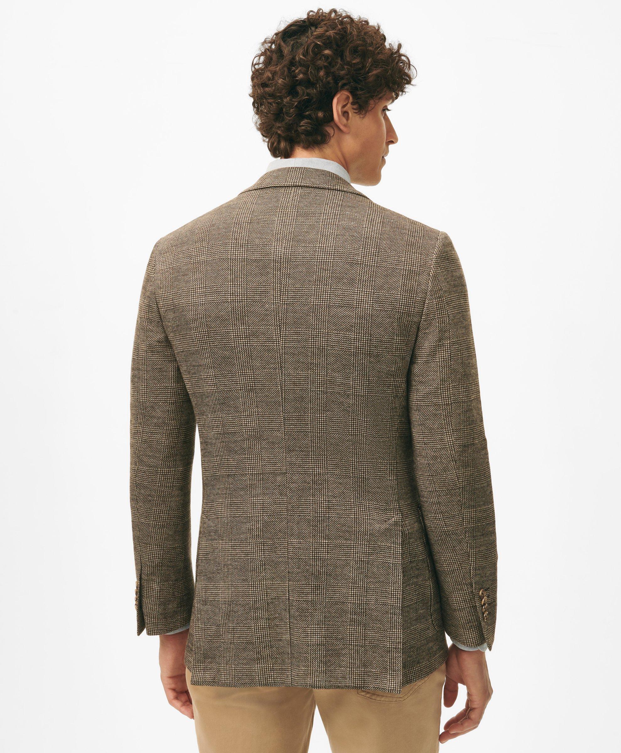 Classic Fit Knit Sport Coat in Wool-Cotton