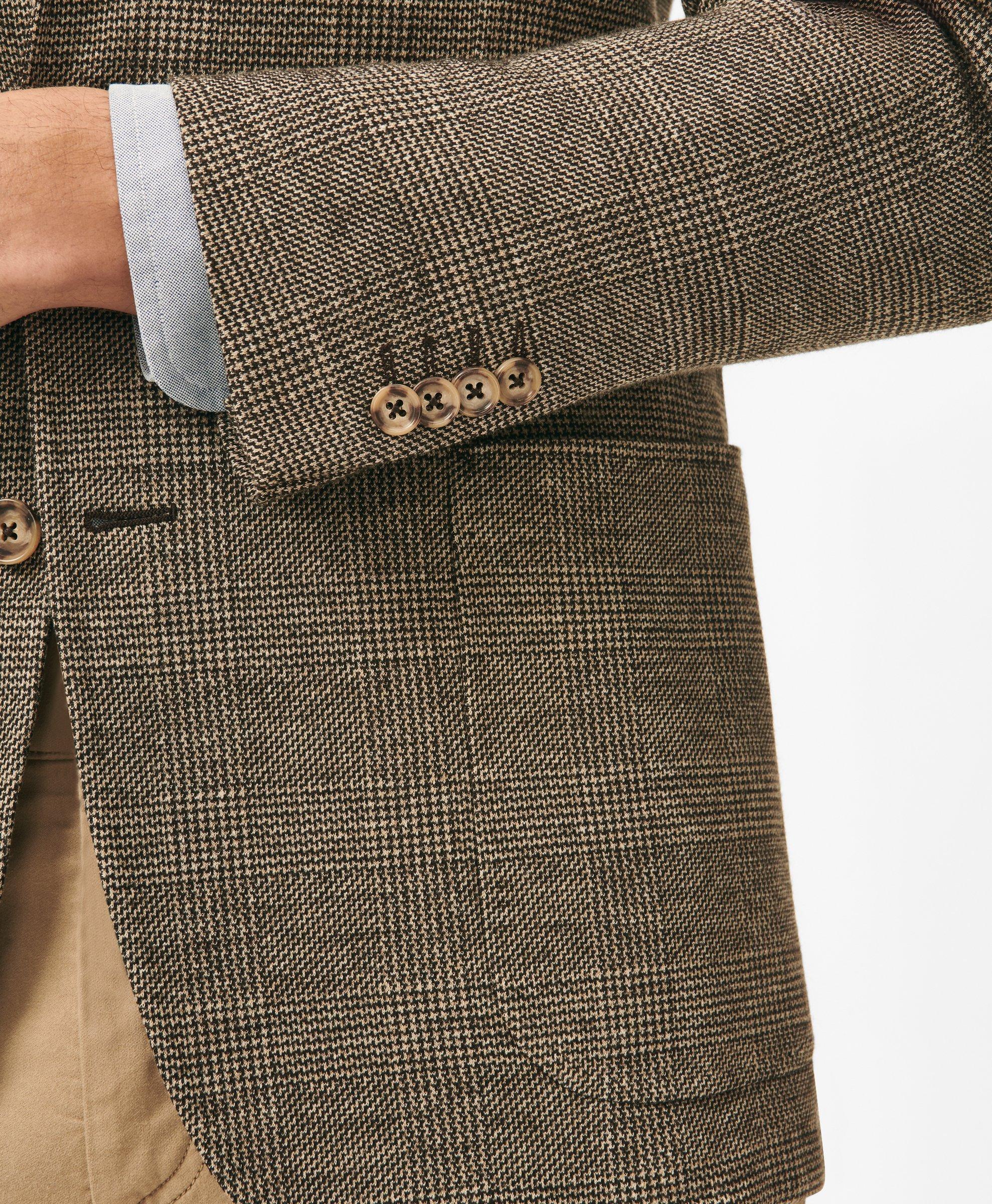 Classic Fit Knit Sport Coat in Wool-Cotton