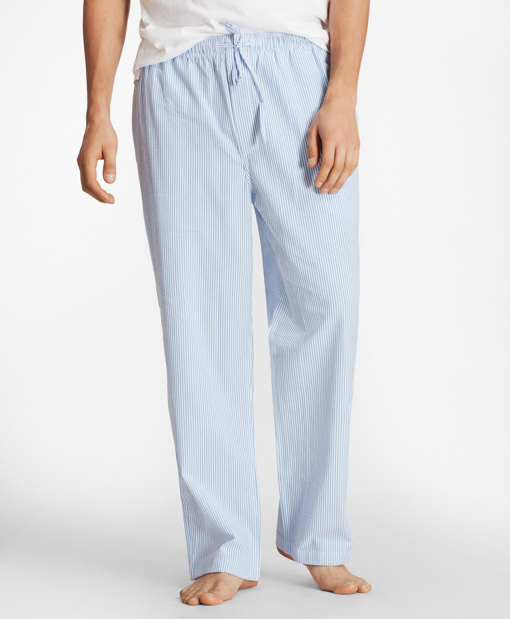 Seersucker pajama online shorts