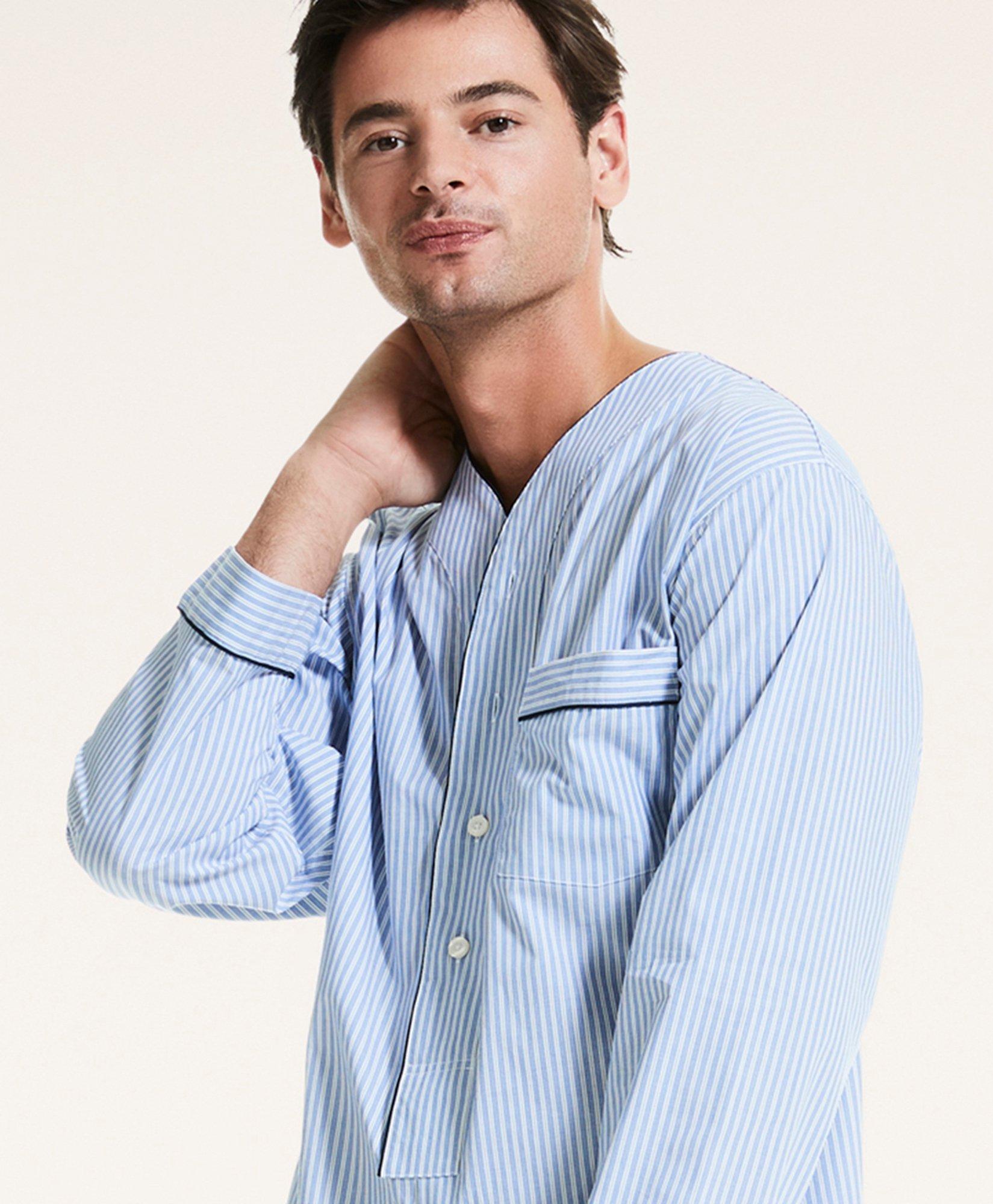 Brooks brothers mens online nightshirts