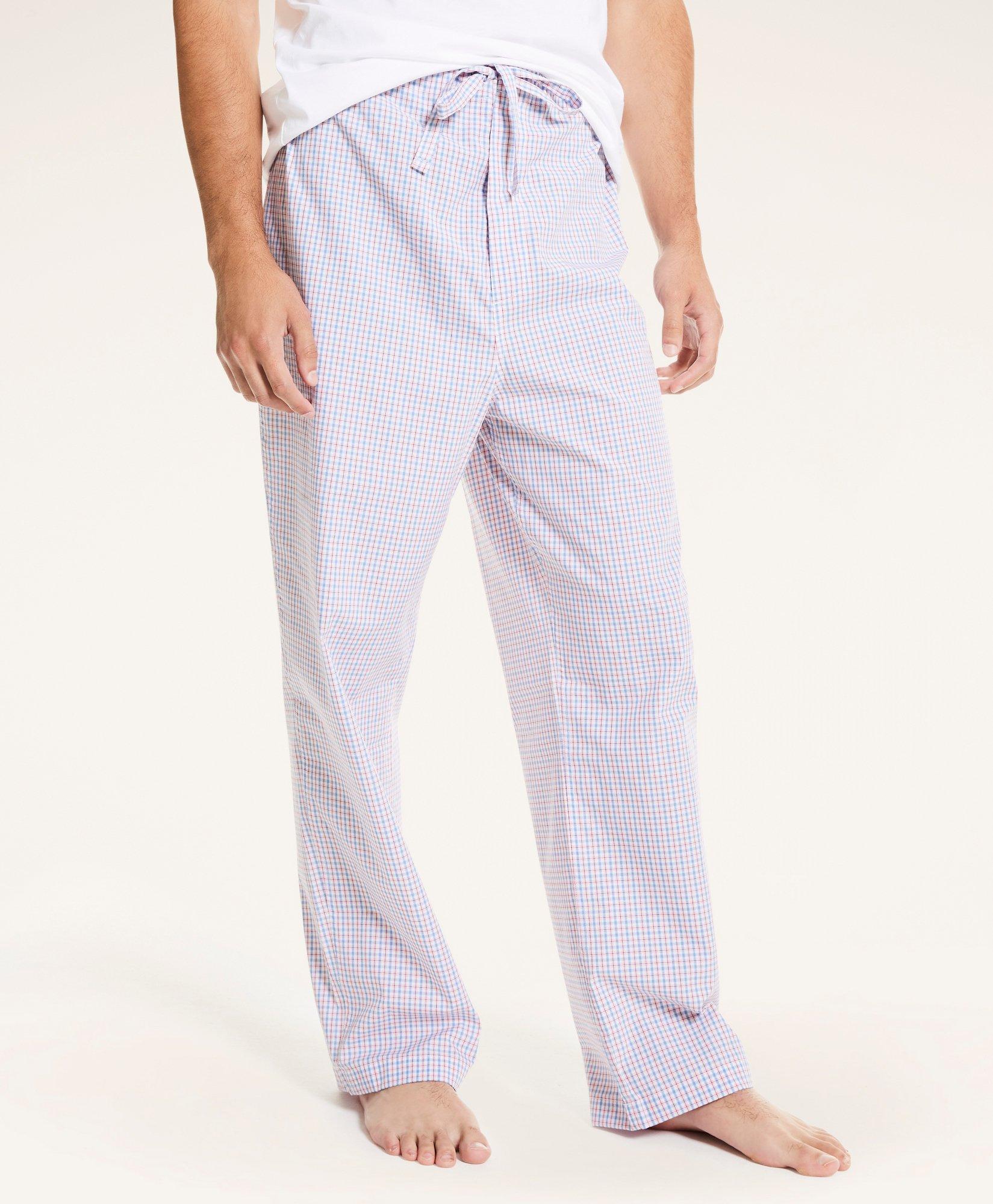 Plaid Cotton Broadcloth Pajamas