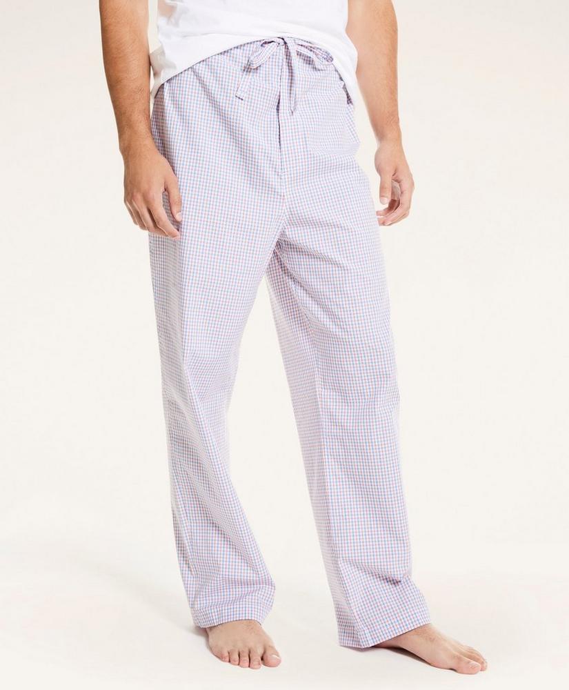 Plaid Cotton Broadcloth Pajamas, image 2