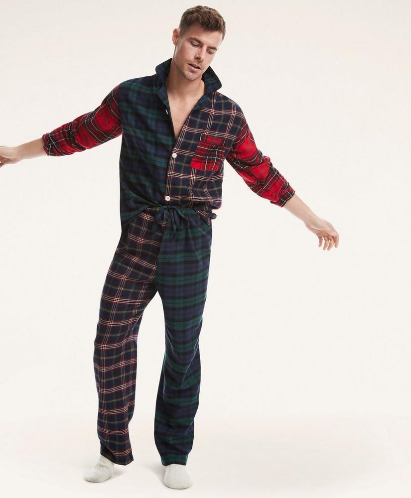 Fun Tartan Flannel Pajamas, image 3