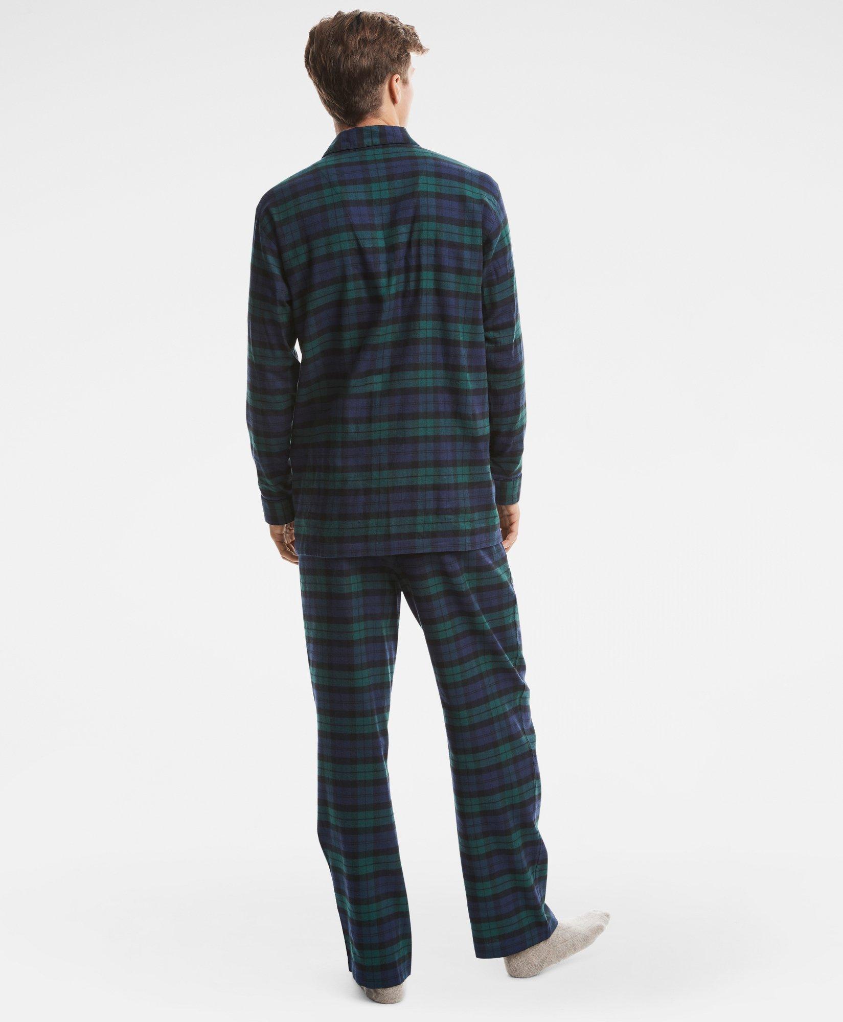 Brooks brothers flannel online pajamas