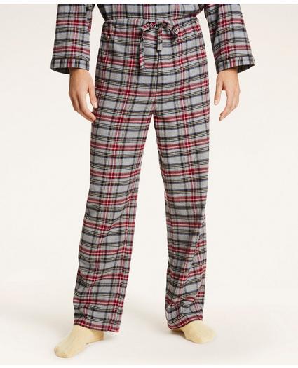 Tartan Flannel Pajamas, image 3
