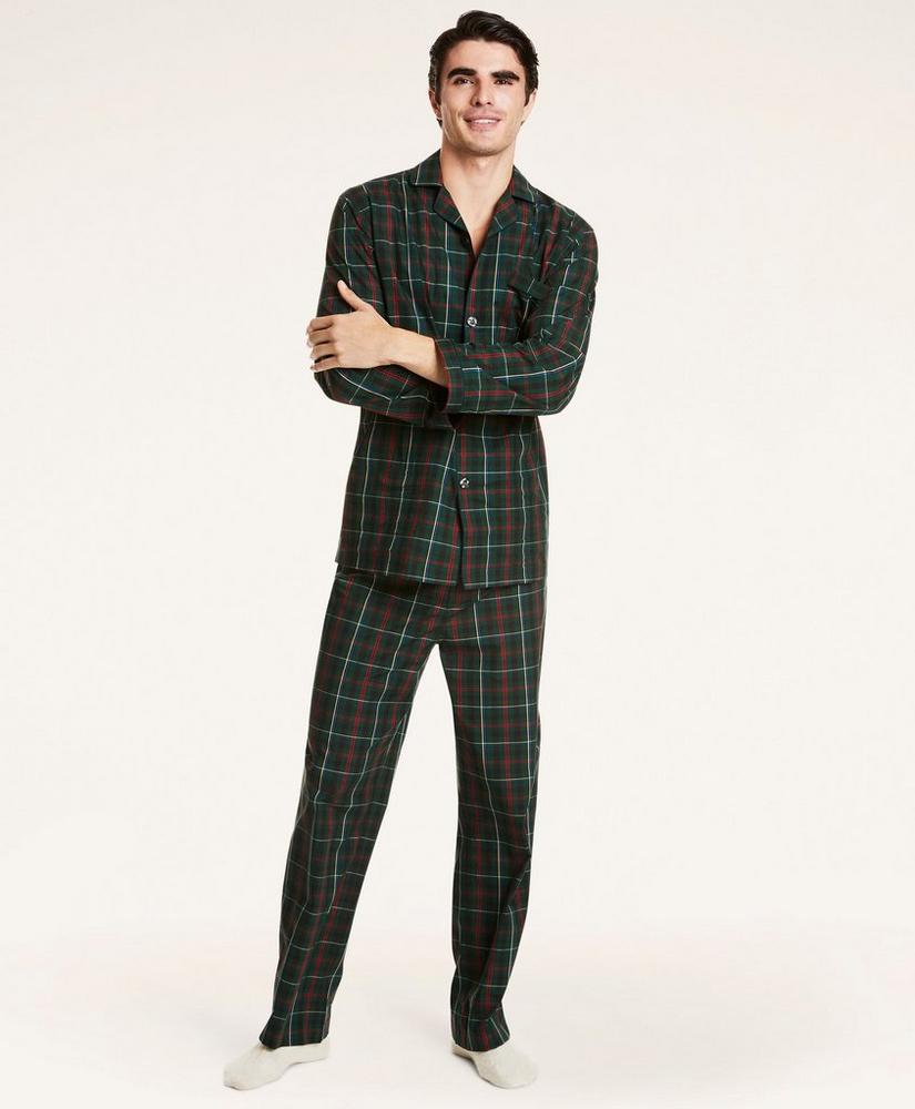 Tartan Flannel Pajamas, image 1