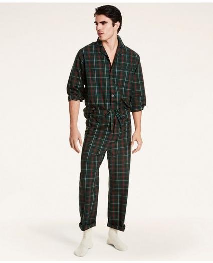 Tartan Flannel Pajamas, image 2