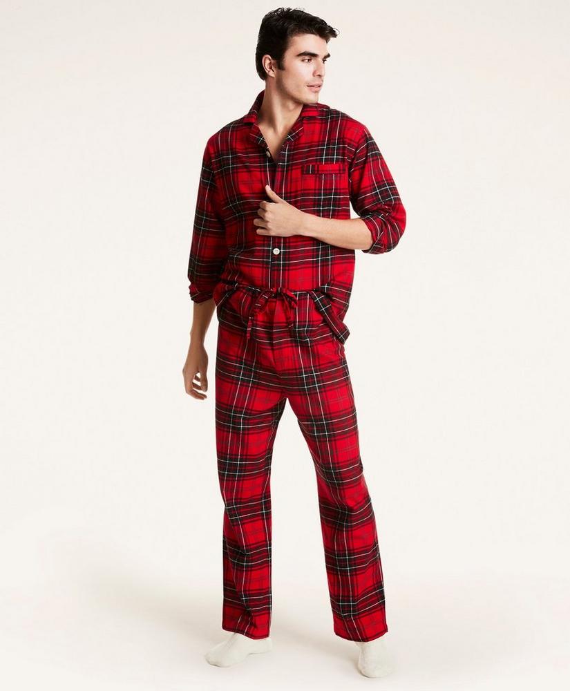 Plaid Flannel Pajamas, image 1