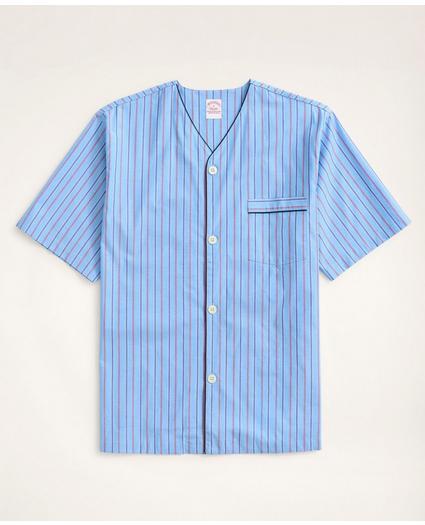 Framed Stripe Short Pajamas, image 2
