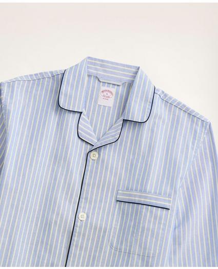 Cotton Oxford Stripe Pajamas, image 2
