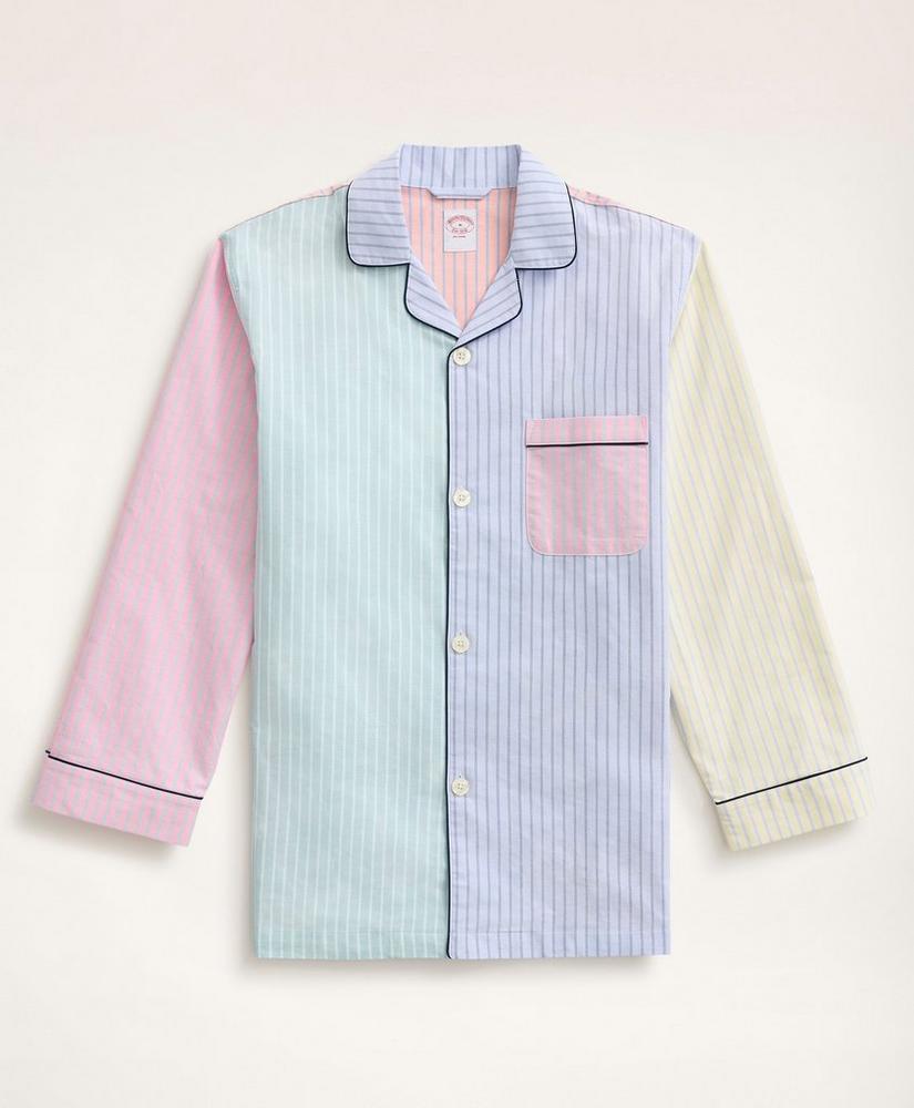 Cotton Fun Stripe Pajamas, image 1