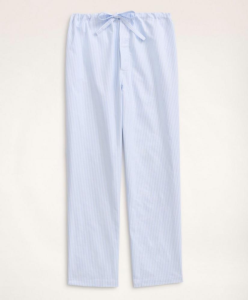 Cotton Oxford Stripe Pajamas, image 3