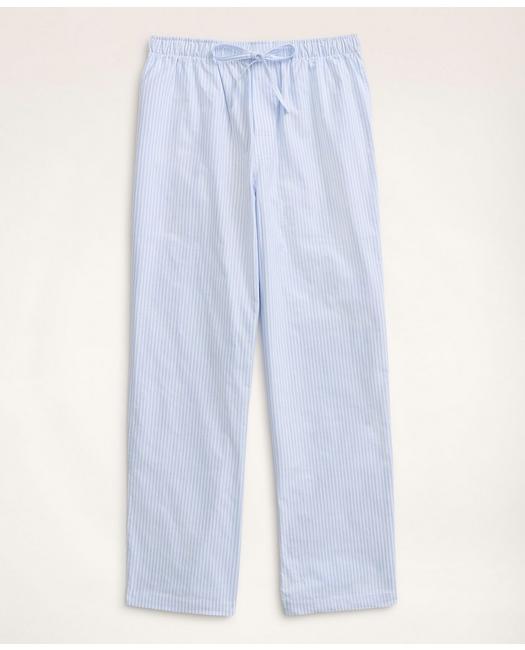 Brooksbrothers Cotton Oxford Stripe Lounge Pants