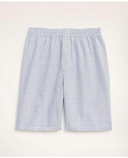 Oxford Cotton Tattersal Short Pajamas, image 3