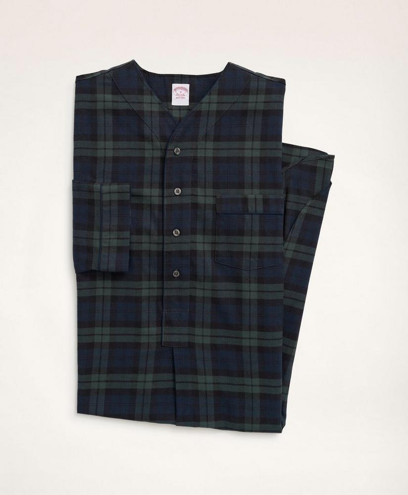 Cotton Flannel Black Watch Nightshirt, image 1