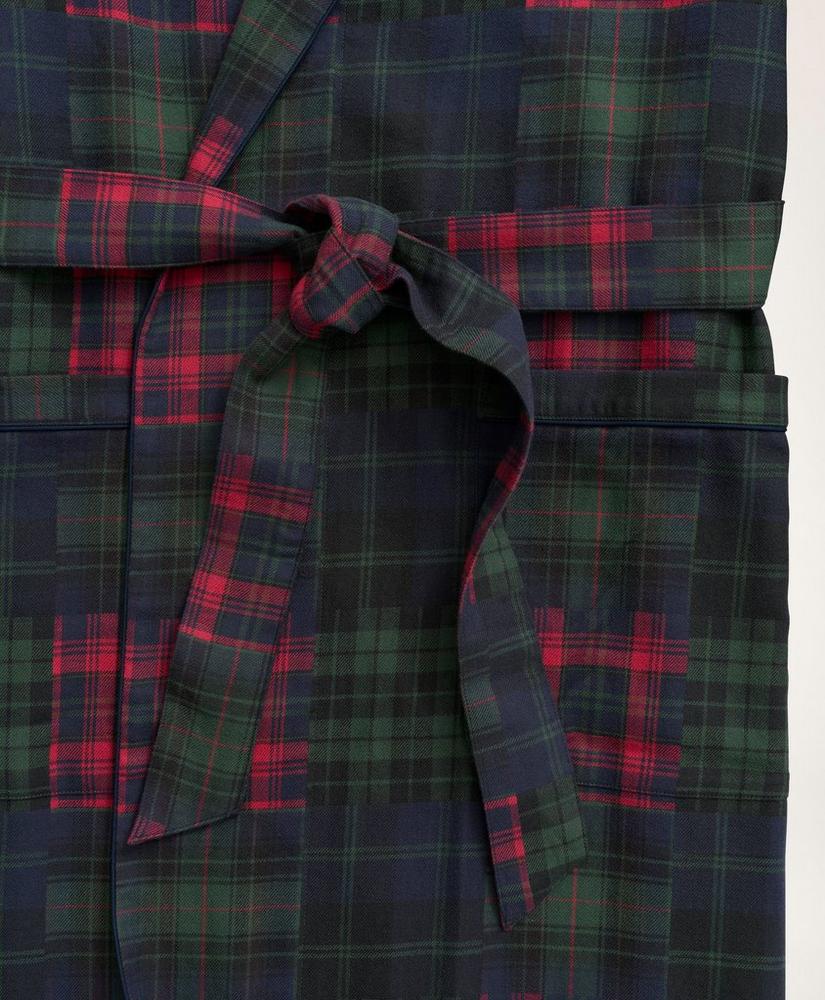 Cotton Flannel Patchwork Robe, image 2