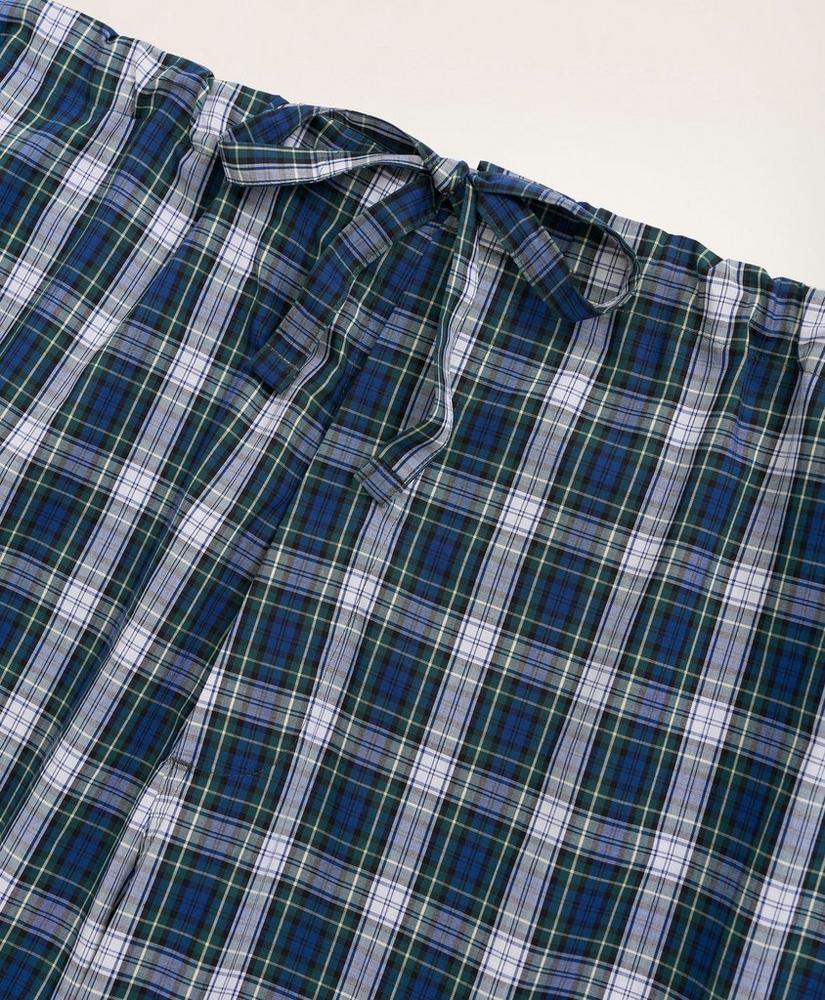 Cotton Broadcloth Tartan Pajamas, image 5