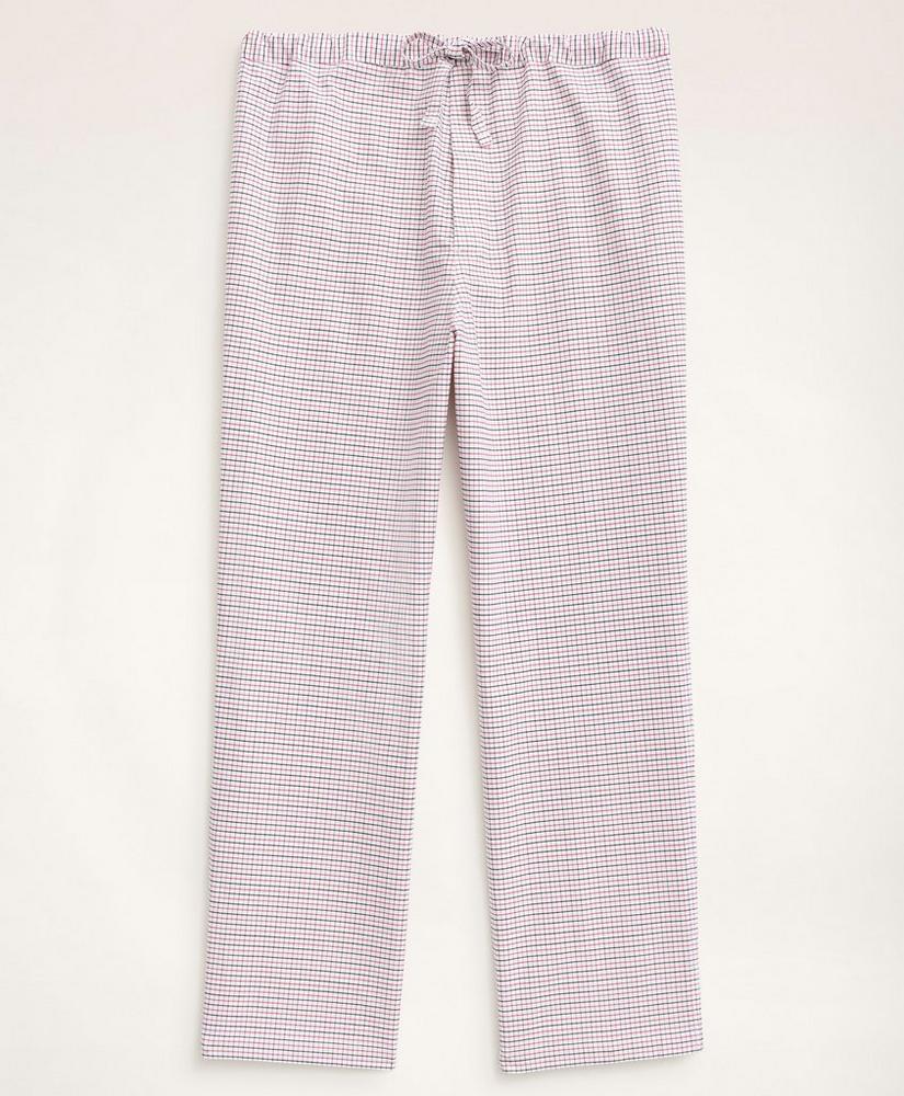 Oxford Cotton Tattersall Pajamas, image 3