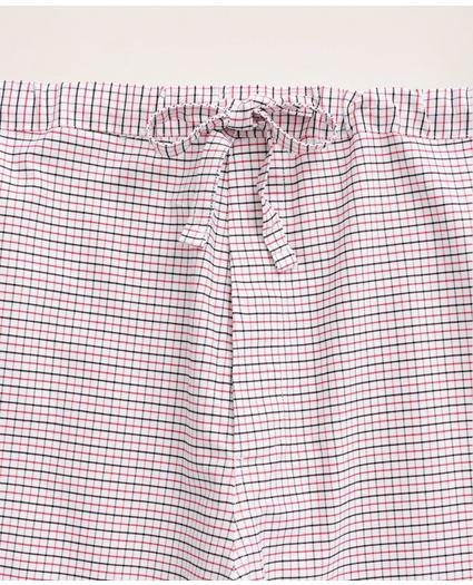 Oxford Cotton Tattersall Pajamas, image 5