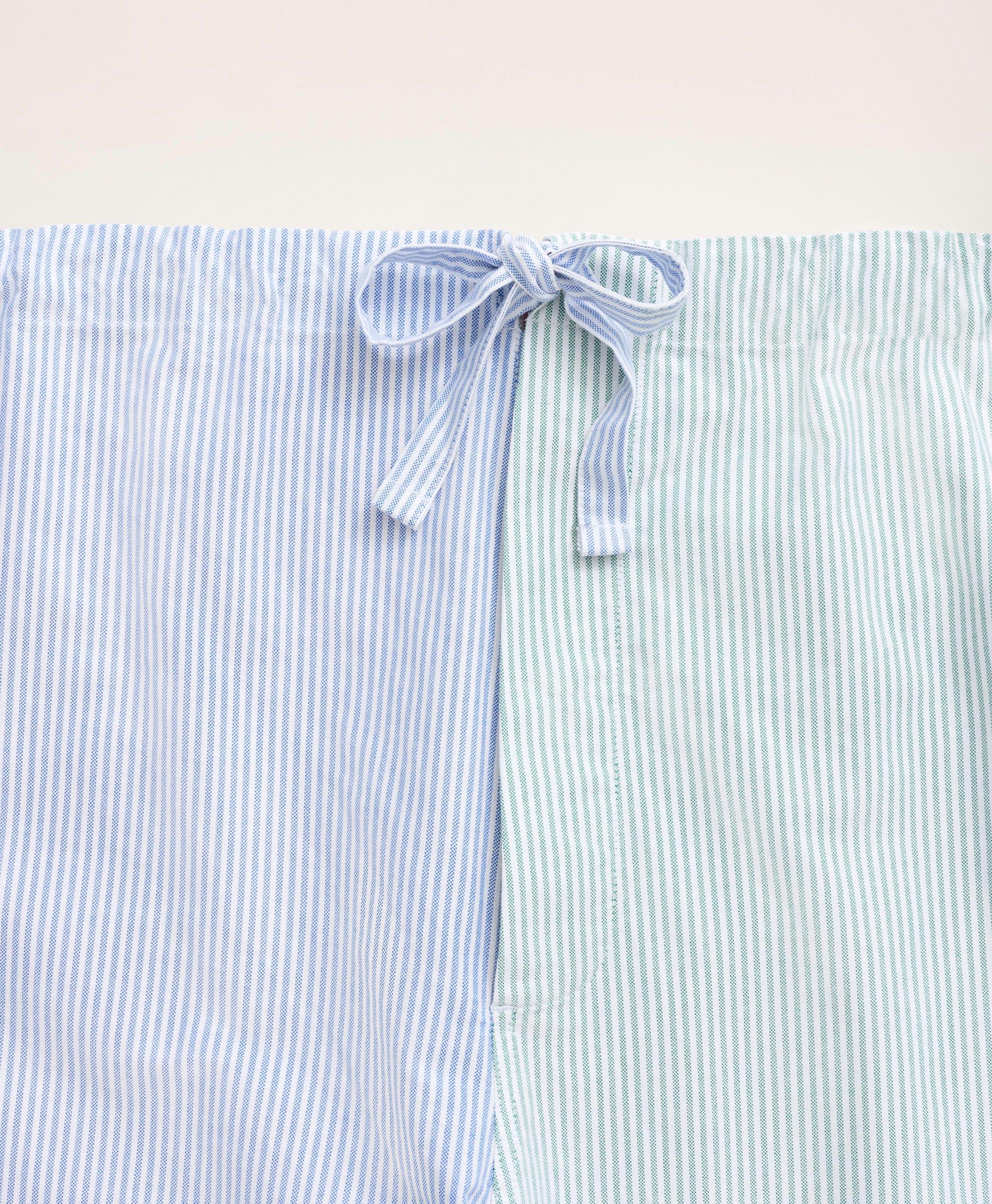 Oxford Cotton Pajamas in Fun Stripe