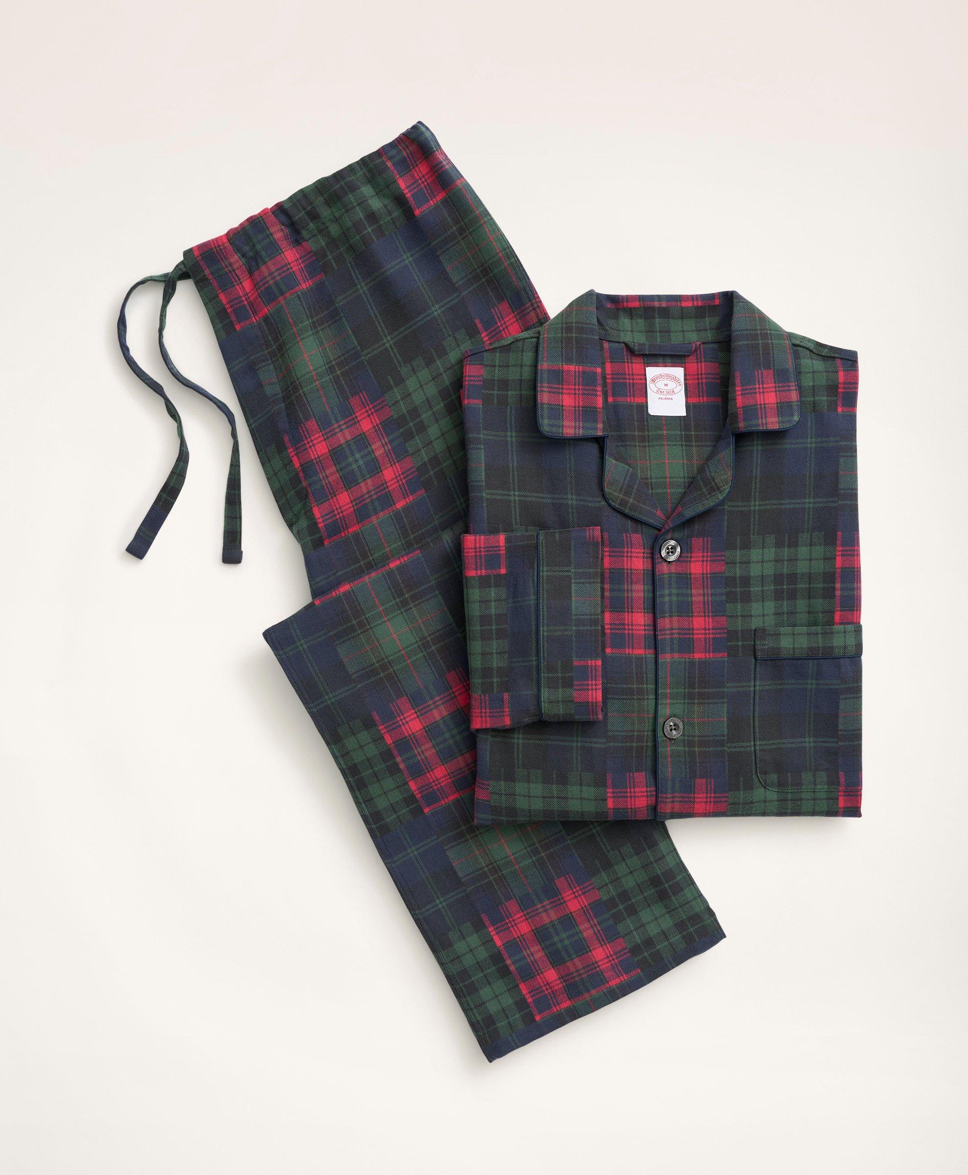 Brooks brothers flannel pajamas new arrivals