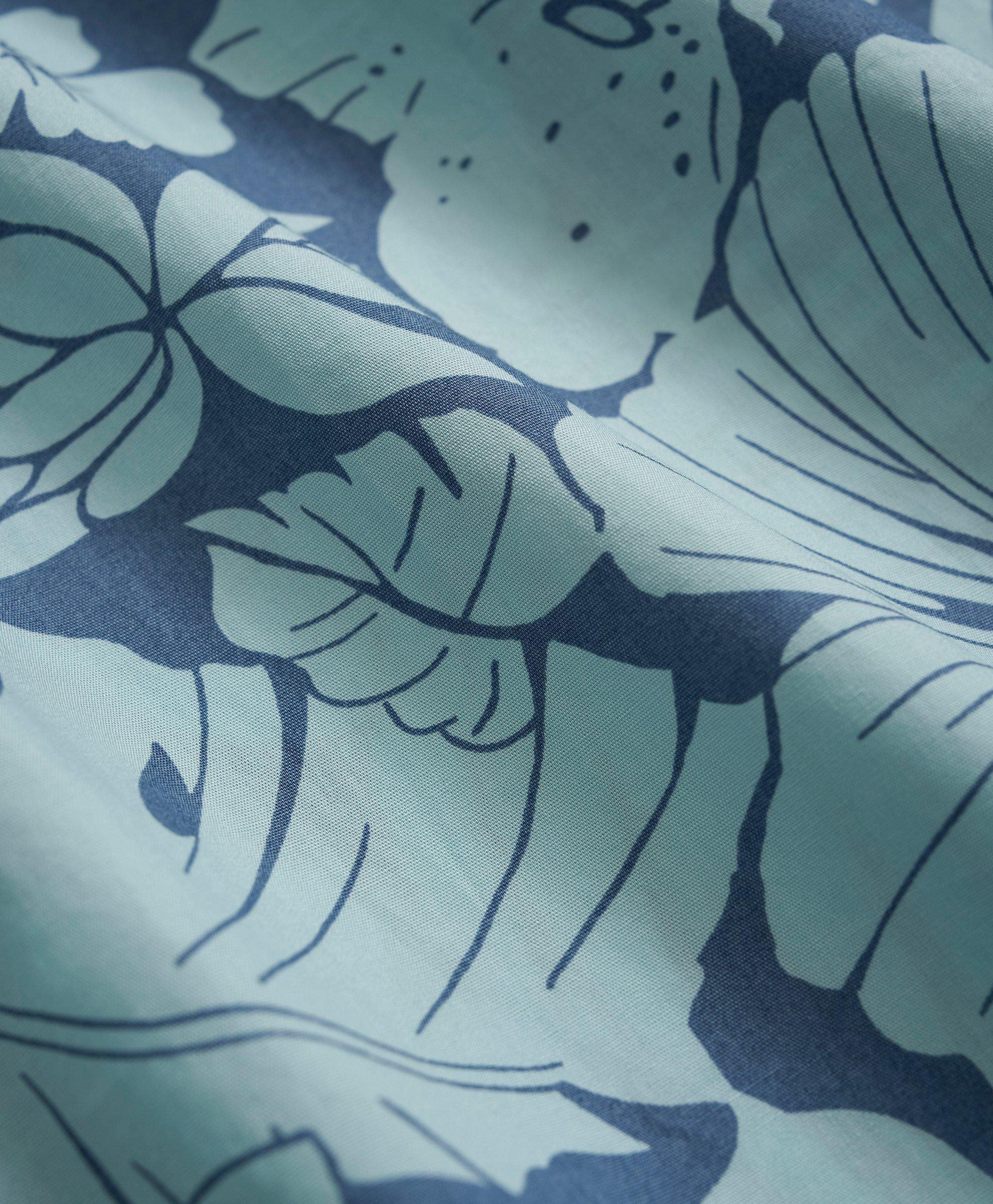 Cotton Broadcloth Floral Nightshirt, image 2