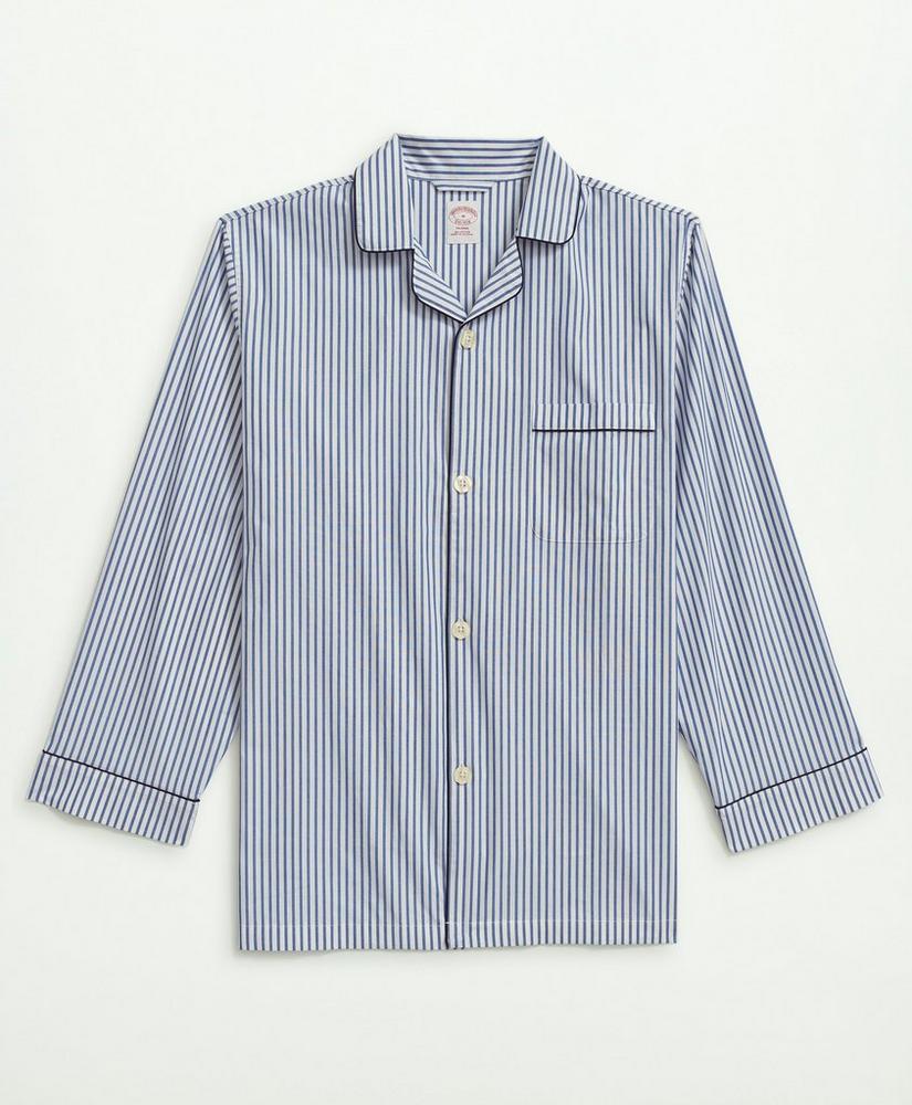 Cotton Broadcloth Bengal Stripe Pajamas, image 3
