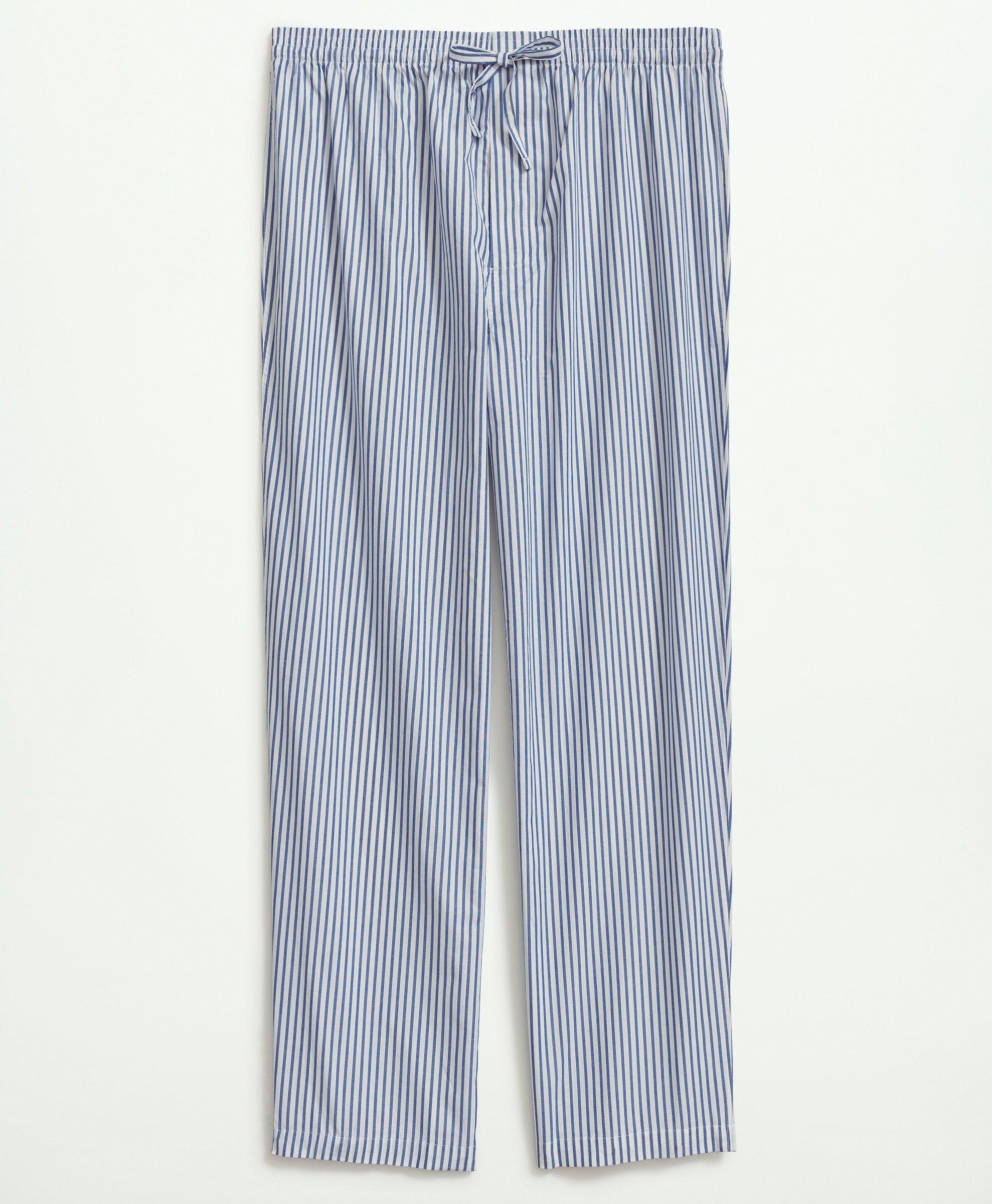 Cotton Broadcloth Bengal Stripe Pajamas