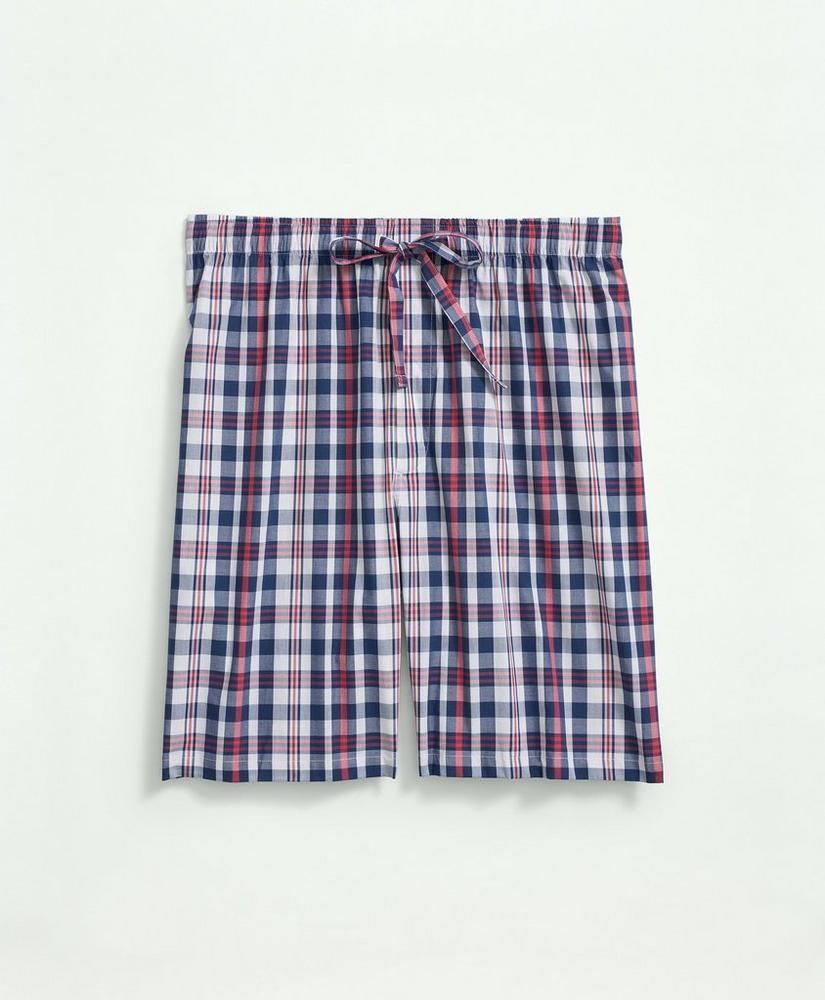 Cotton Madras Shorts Pajamas, image 3