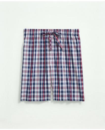 Cotton Madras Shorts Pajamas, image 3