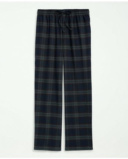 Cotton Flannel Tartan Lounge Pants, image 1