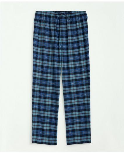 Cotton Flannel Tartan Pajamas, image 2