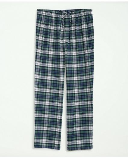 Cotton Flannel Tartan Pajamas, image 3