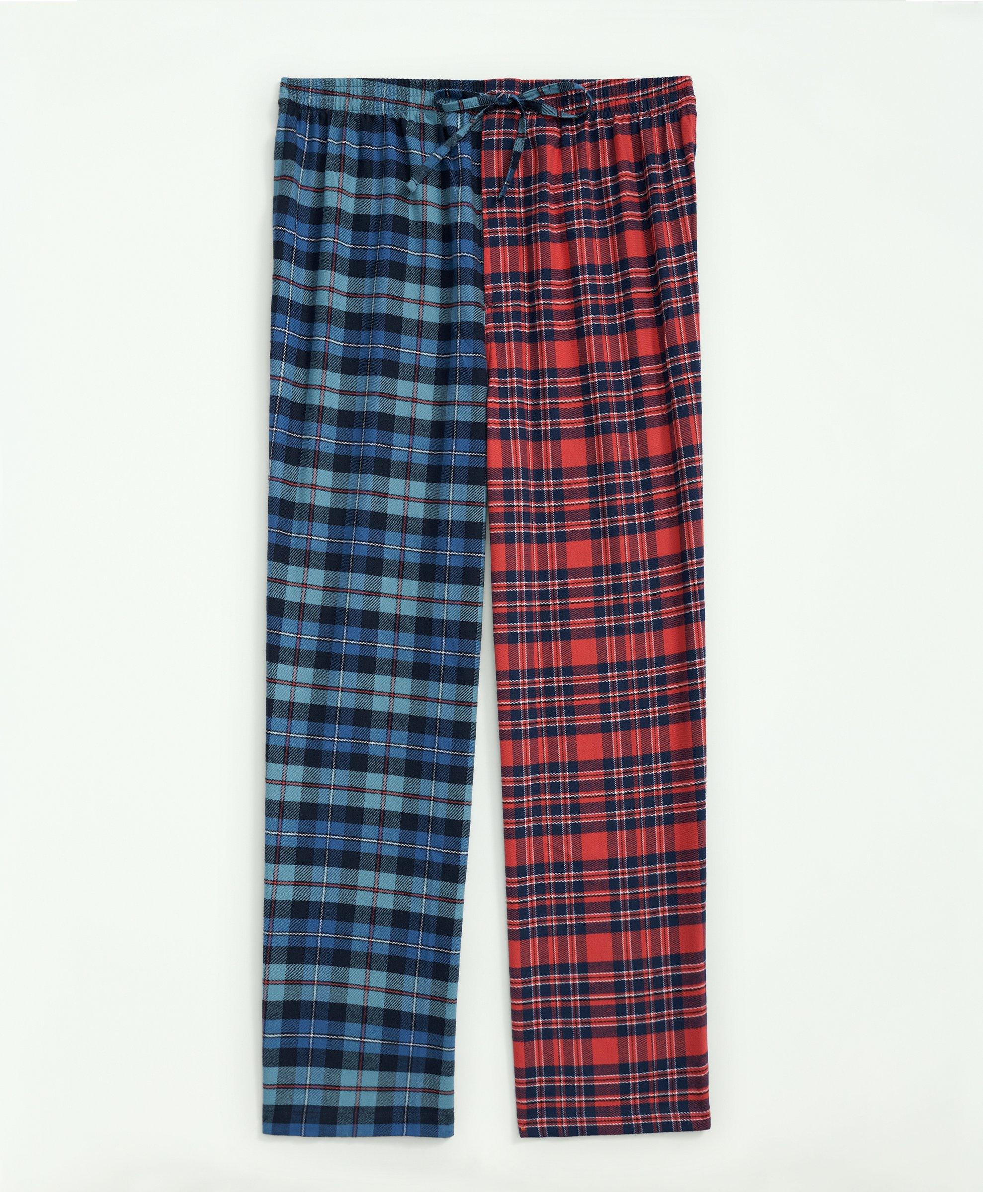 Flannel pyjamas – shorts – Red Gingham