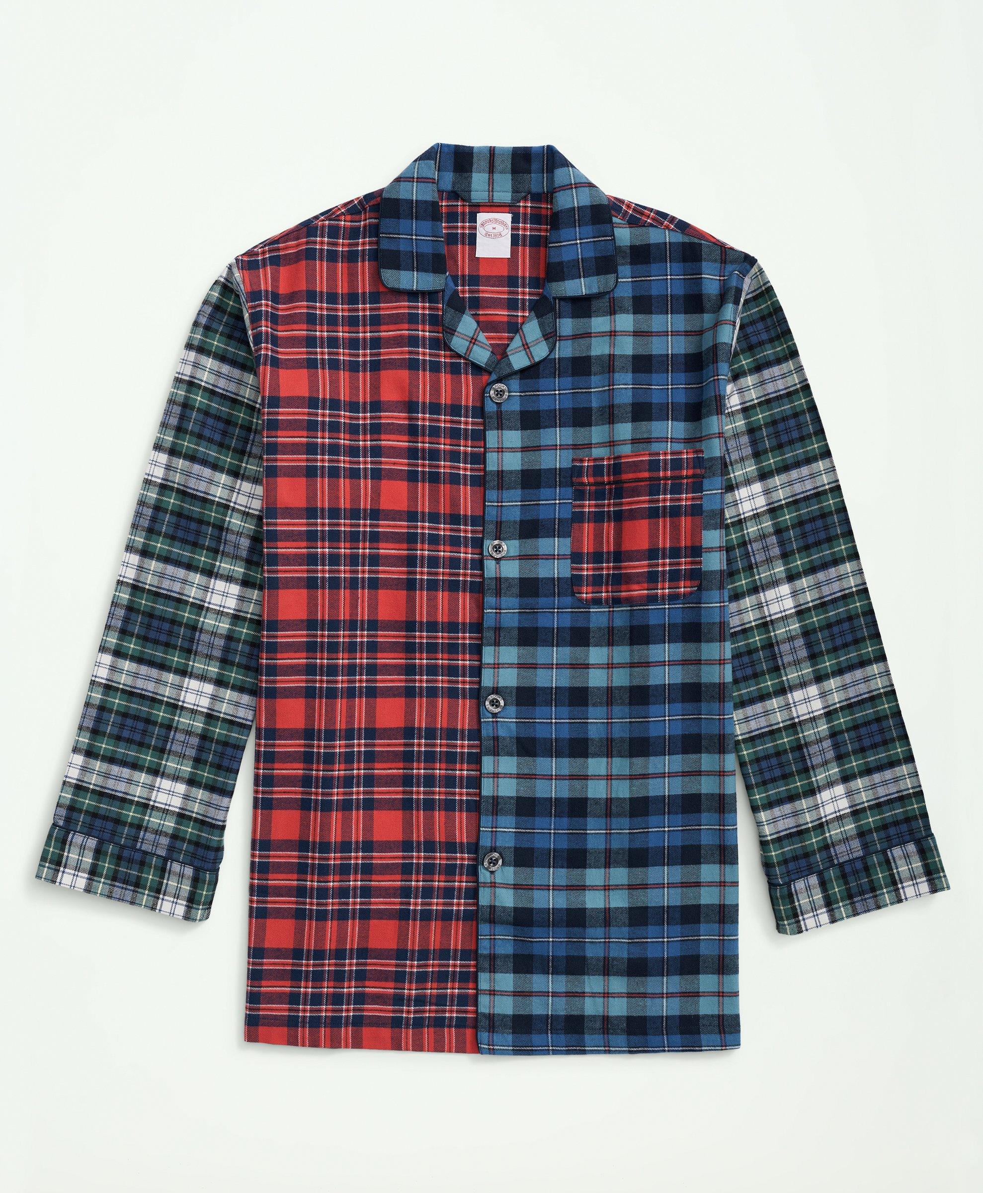 Flannel discount shirt pajamas