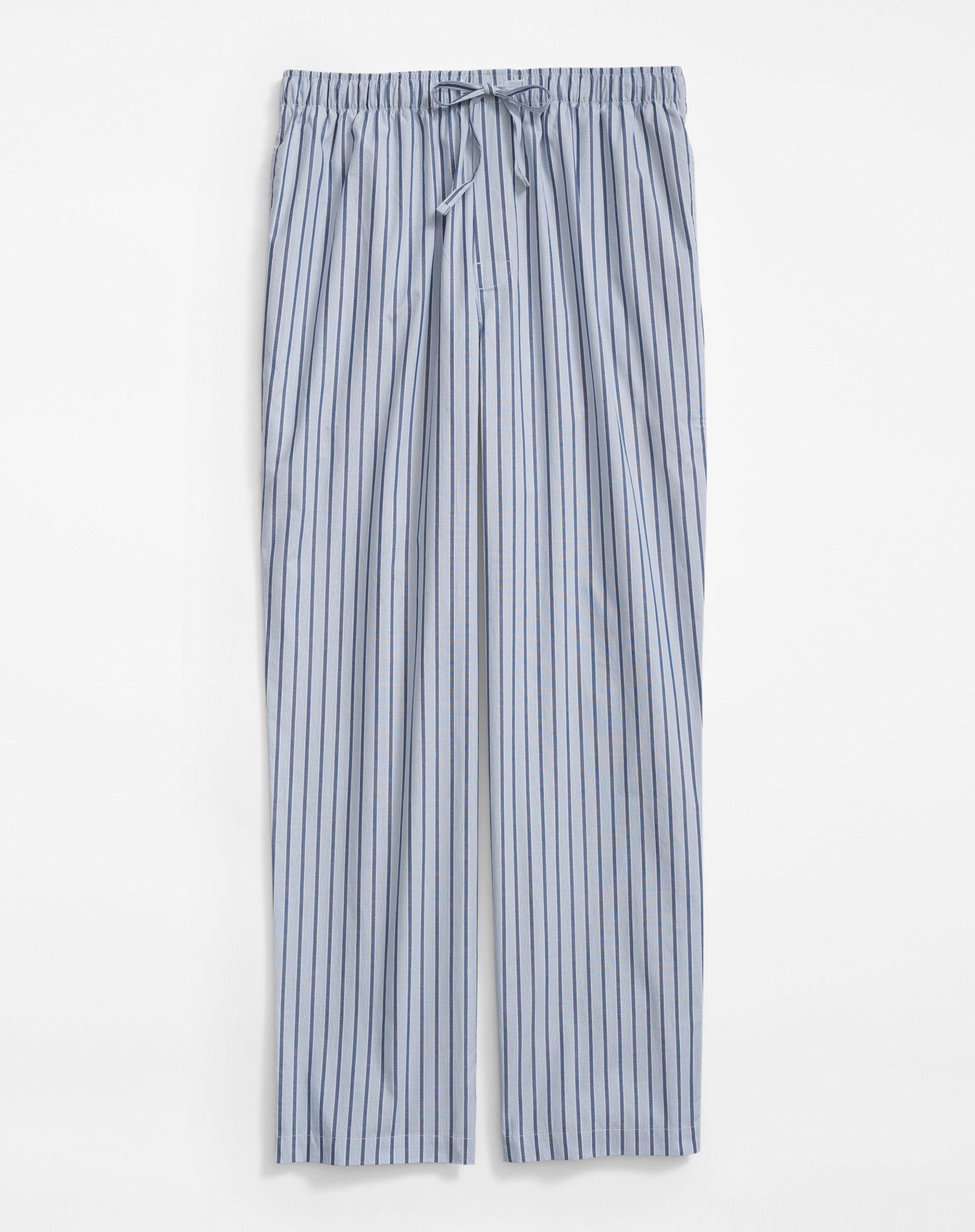 Brooks Brothers Men s Cotton Broadcloth Striped Lounge Pants Blue Size Small Shop Gifts for Him