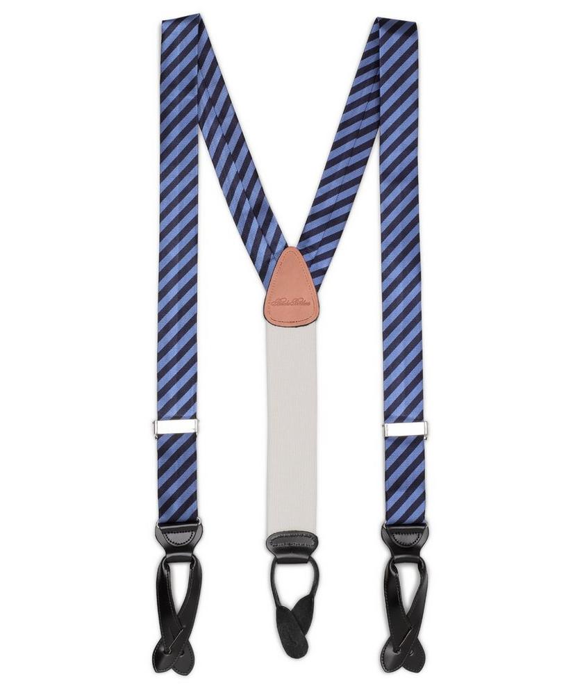 Diagonal Stripe Suspenders, image 1